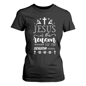 Christian Christmas T Shirt For Women Jesus Is The Reason For The Season Xmas Faith - African Pride