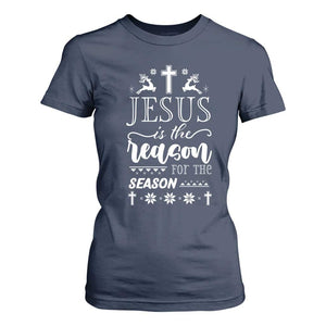 Christian Christmas T Shirt For Women Jesus Is The Reason For The Season Xmas Faith - African Pride