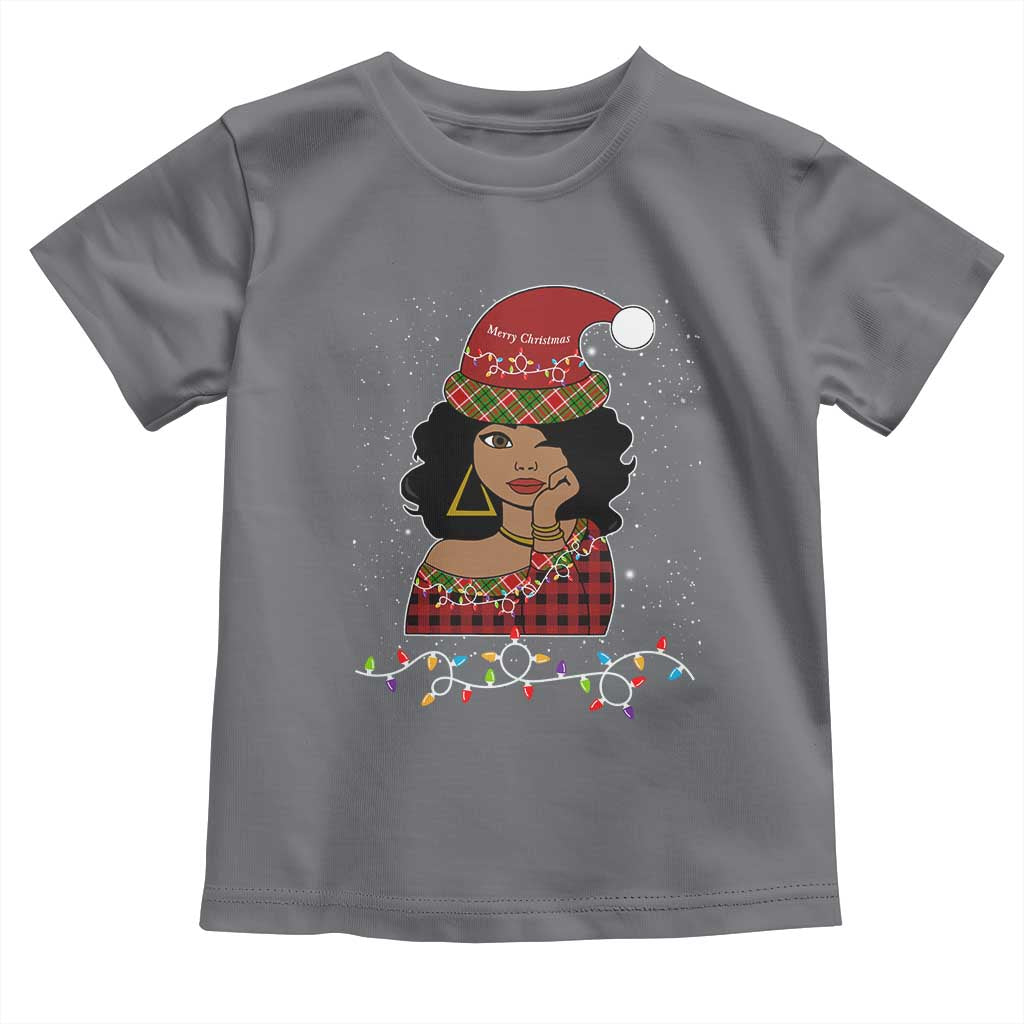 Sassy Afro Queen Black Woman Baby Shirt Christmas Afro