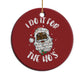 Funny Santa Claus Christmas Ornament Afro African American Xmas Vintage Black Santa