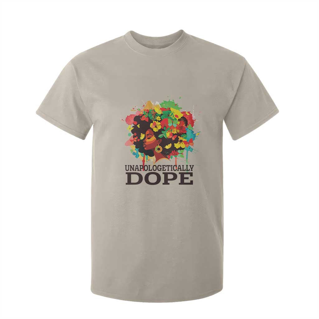 Juneteenth Day T Shirt For Kid Unapologetically Dope Black Women