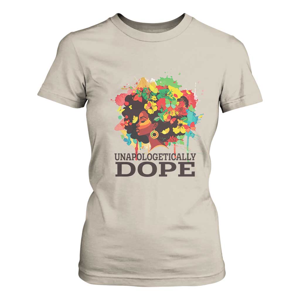 Juneteenth Day T Shirt For Women Unapologetically Dope Black Women