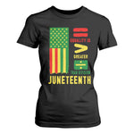 Juneteenth Equality Is Greater Than Division T Shirt For Women Juneteenth American Flag