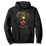 Camo African American Women Juneteenth Celebrating Black Freedom Day Hoodie