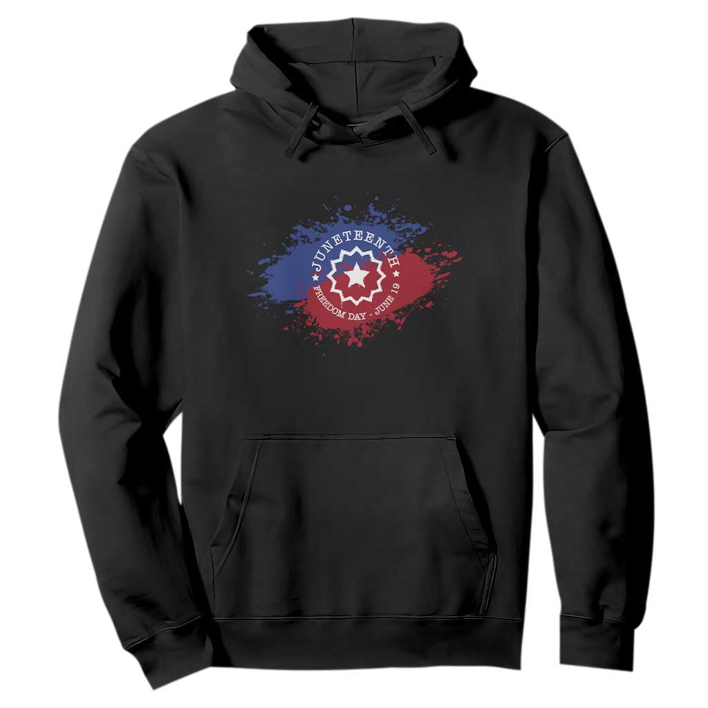Juneteenth Freedom Day June 19 1865 Hoodie Juneteenth Flag