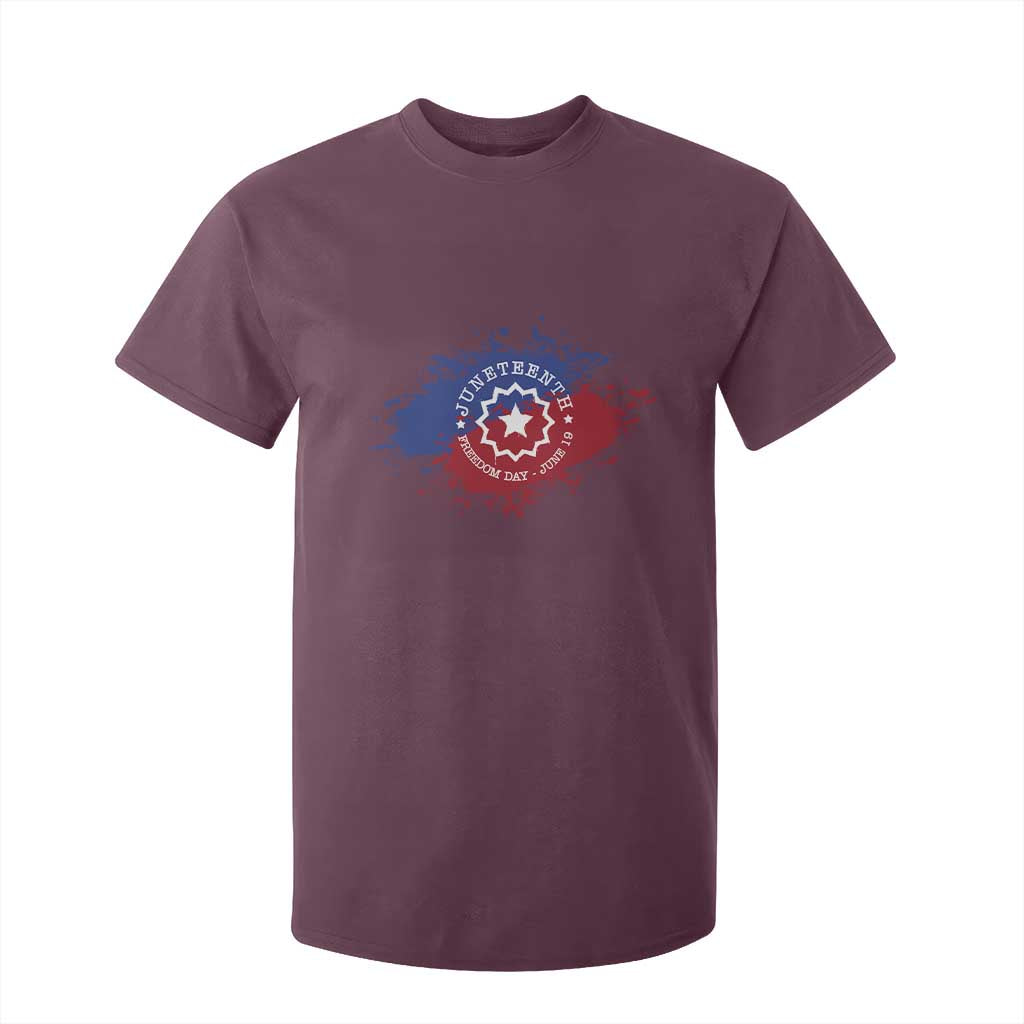 Juneteenth Freedom Day June 19 1865 T Shirt For Kid Juneteenth Flag