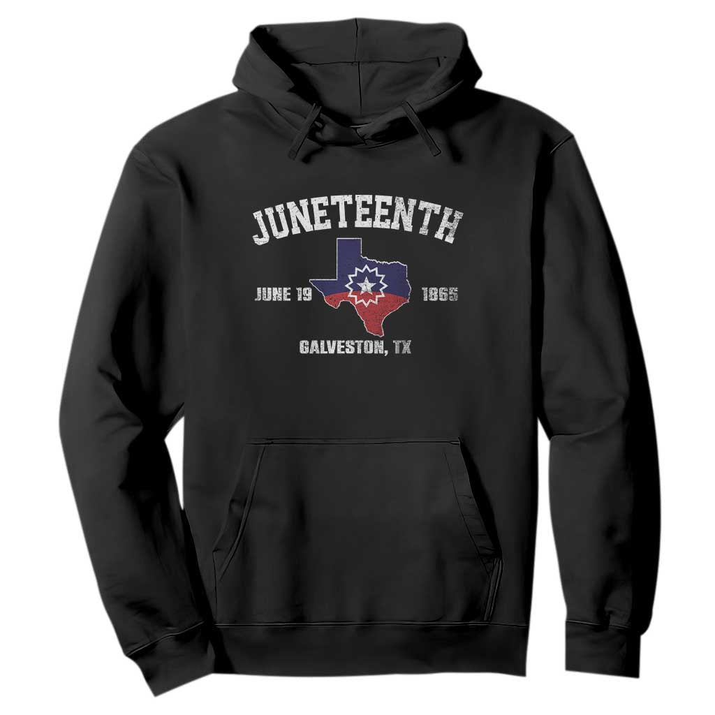 Juneteenth Galveston Texas Hoodie Juneteenth Flag African American History