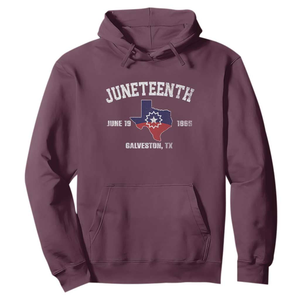 Juneteenth Galveston Texas Hoodie Juneteenth Flag African American History