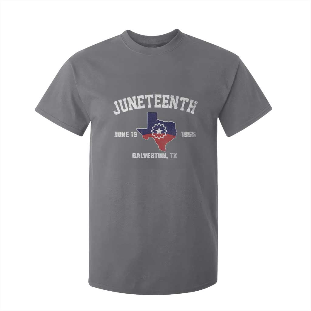 Juneteenth Galveston Texas T Shirt For Kid Juneteenth Flag African American History