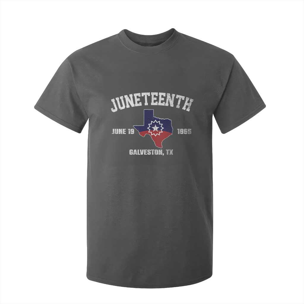 Juneteenth Galveston Texas T Shirt For Kid Juneteenth Flag African American History