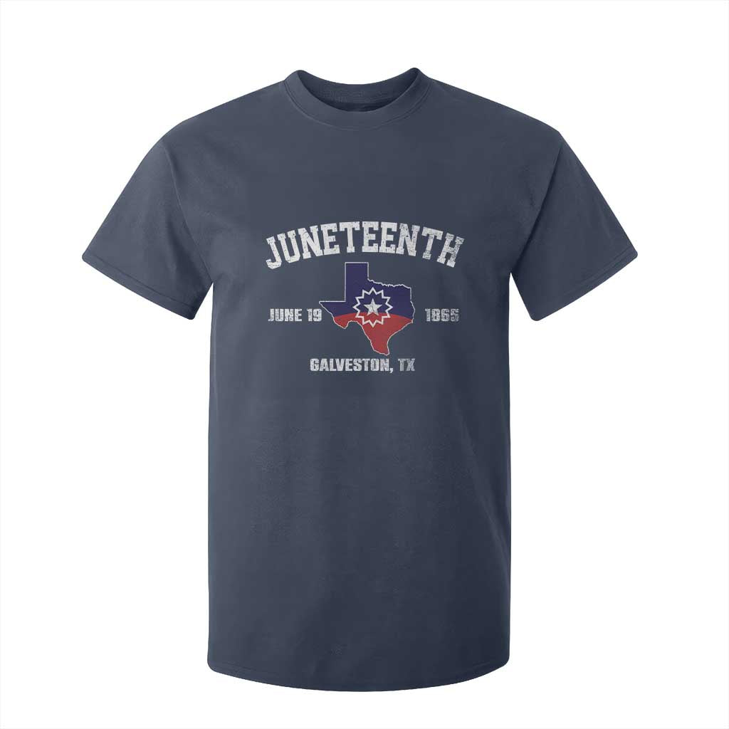 Juneteenth Galveston Texas T Shirt For Kid Juneteenth Flag African American History