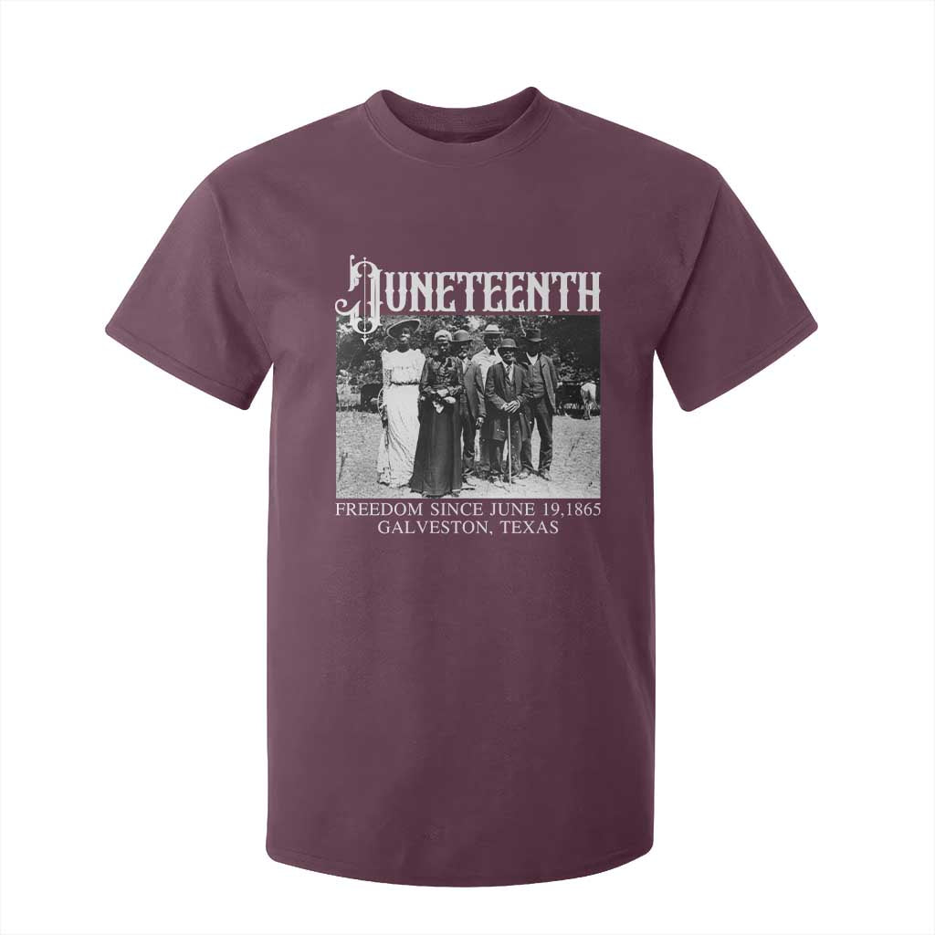 History Of Juneteenth T Shirt For Kid Freedom Since June 19 Galveston Texas