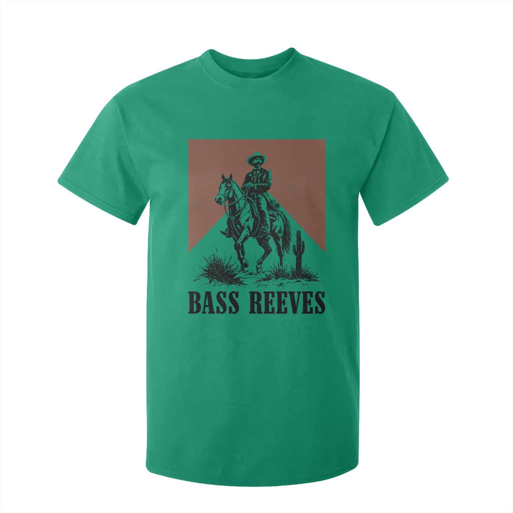 Bass Reeves T Shirt For Kid First Black Deputy US Marshal Western Cowboy