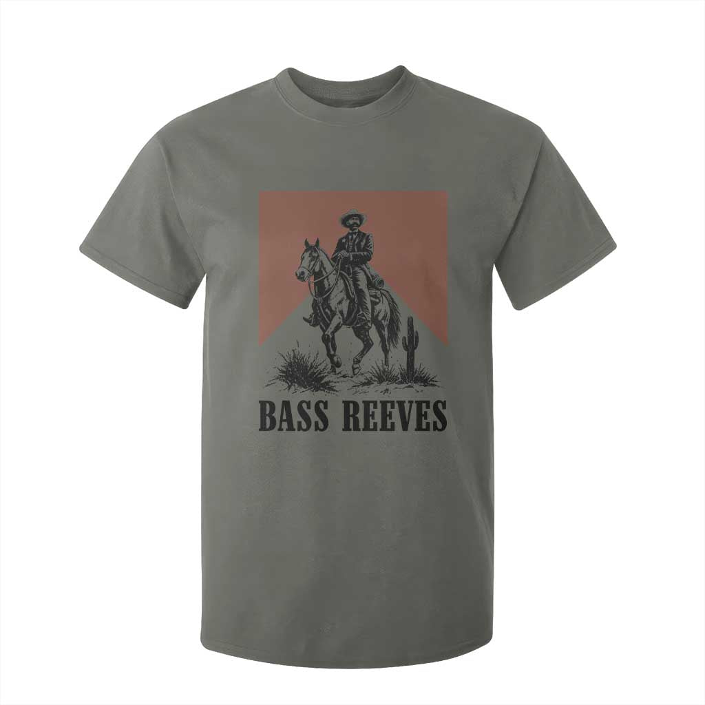 Bass Reeves T Shirt For Kid First Black Deputy US Marshal Western Cowboy