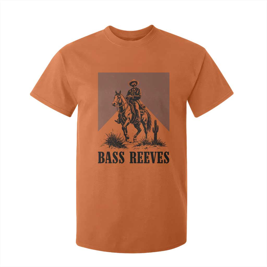 Bass Reeves T Shirt For Kid First Black Deputy US Marshal Western Cowboy