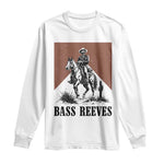 Bass Reeves Long Sleeve Shirt First Black Deputy US Marshal Western Cowboy