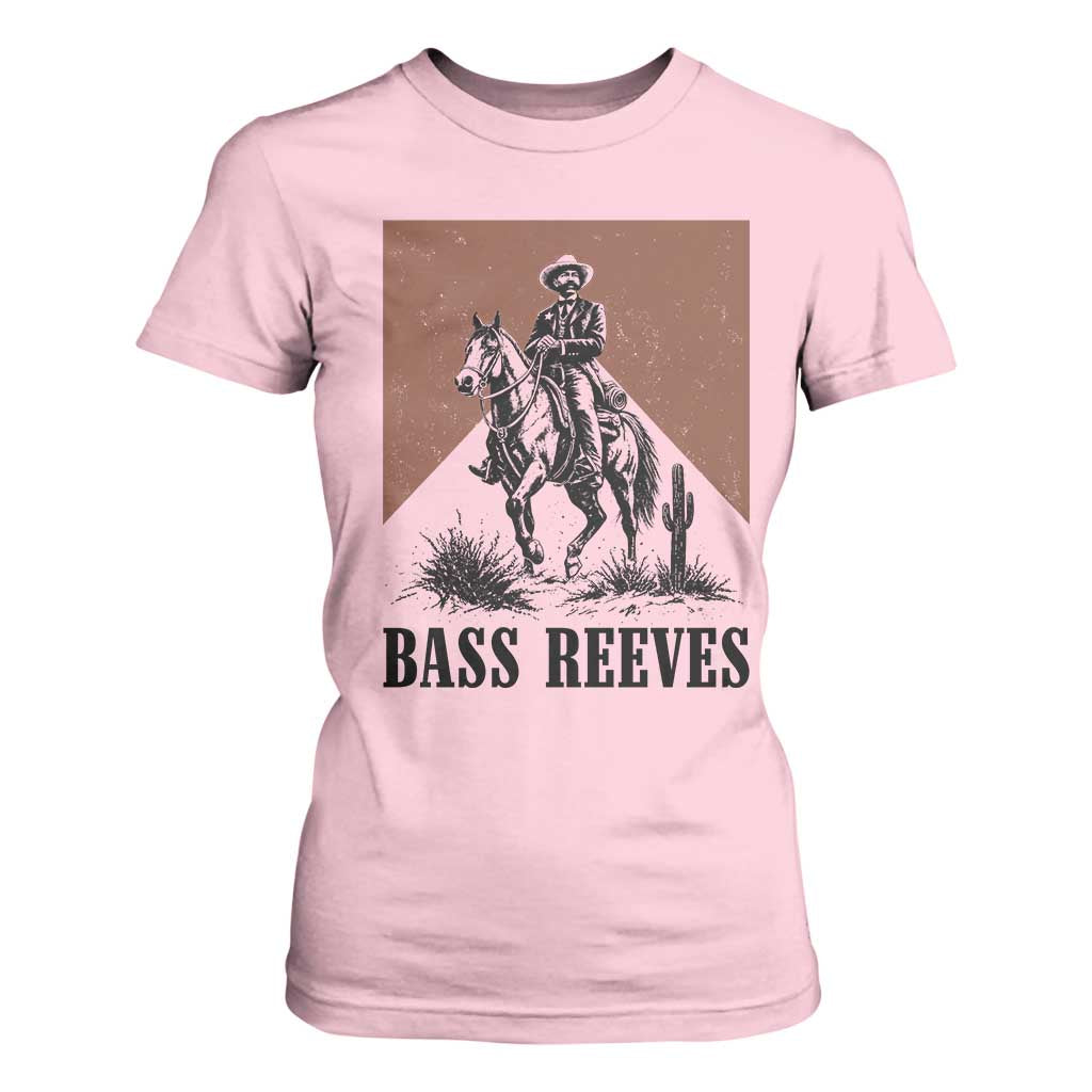 Bass Reeves T Shirt For Women First Black Deputy US Marshal Western Cowboy