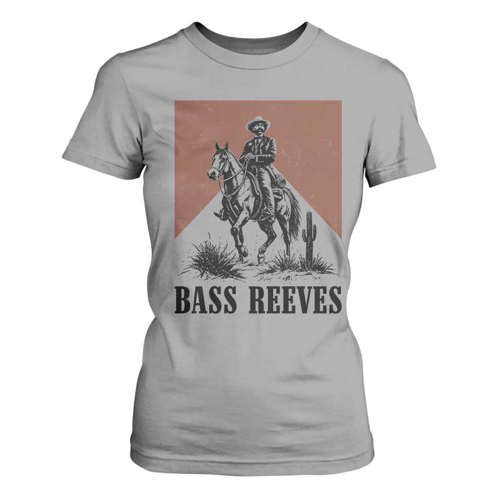 Bass Reeves T Shirt For Women First Black Deputy US Marshal Western Cowboy