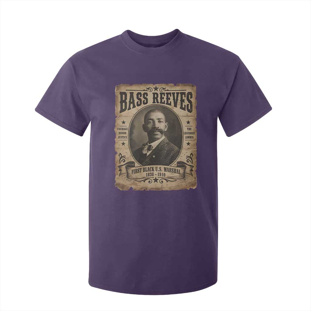 Bass Reeves T Shirt For Kid The Legendary Lawman and First Black Us Marshal Old West Style