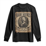 Bass Reeves Long Sleeve Shirt The Legendary Lawman and First Black Us Marshal Old West Style