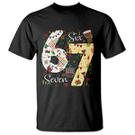 Funny 67 Kwanzaa T Shirt Six Seven Meme Kinara Candles African American Christmas - African Pride
