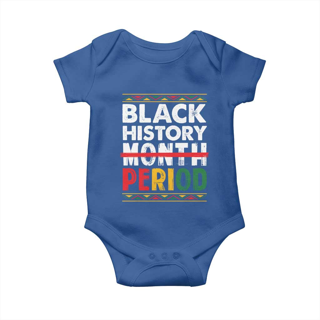Funny Black History Period Baby Onesie Pride African American Month