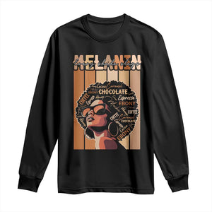 Melanin Every Shade Slays Long Sleeve Shirt Melanin Black Afro Queen African American Pride