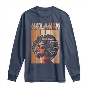 Melanin Every Shade Slays Long Sleeve Shirt Melanin Black Afro Queen African American Pride