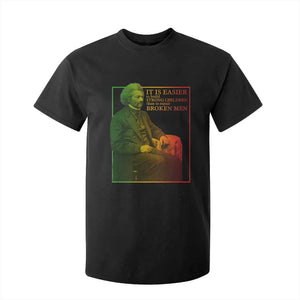 Frederick Douglass T Shirt For Kid It Is Easier To Build Strong Children Than To Repair Broken Men