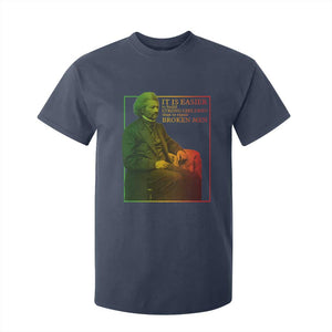 Frederick Douglass T Shirt For Kid It Is Easier To Build Strong Children Than To Repair Broken Men