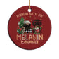 Funny Xmas African American Christmas Ornament Hangin With My Melanin Gnomies Afro Gnomes
