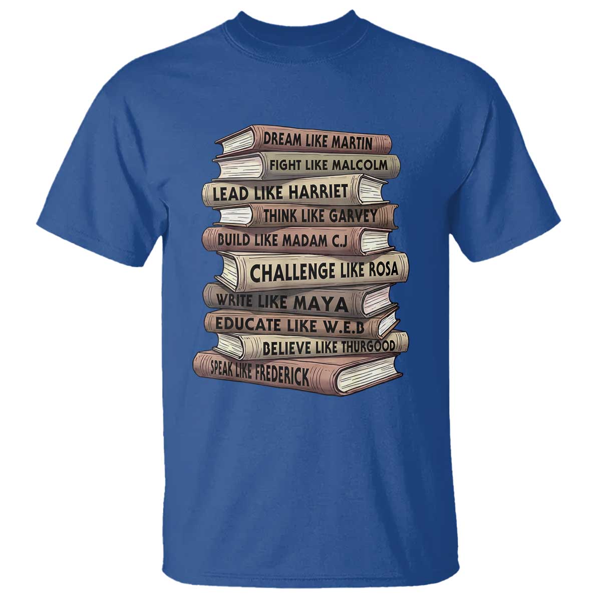 Black History Month African American Leaders Teacher Book Lover T Shirt