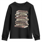 Black History Month African American Leaders Teacher Book Lover Youth Sweatshirt