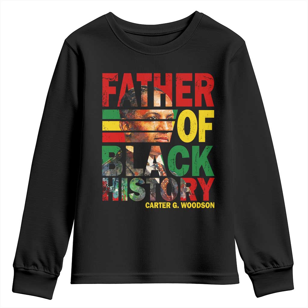 Carter G Woodson Youth Sweatshirt Father Of Black History Month