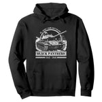 Black Panthers 761st Tank Battalion Hoodie WW2 Heroes Black History Month