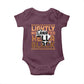 Lightly Melanated Hella Black Baby Onesie Melanin African Pride Map Black History