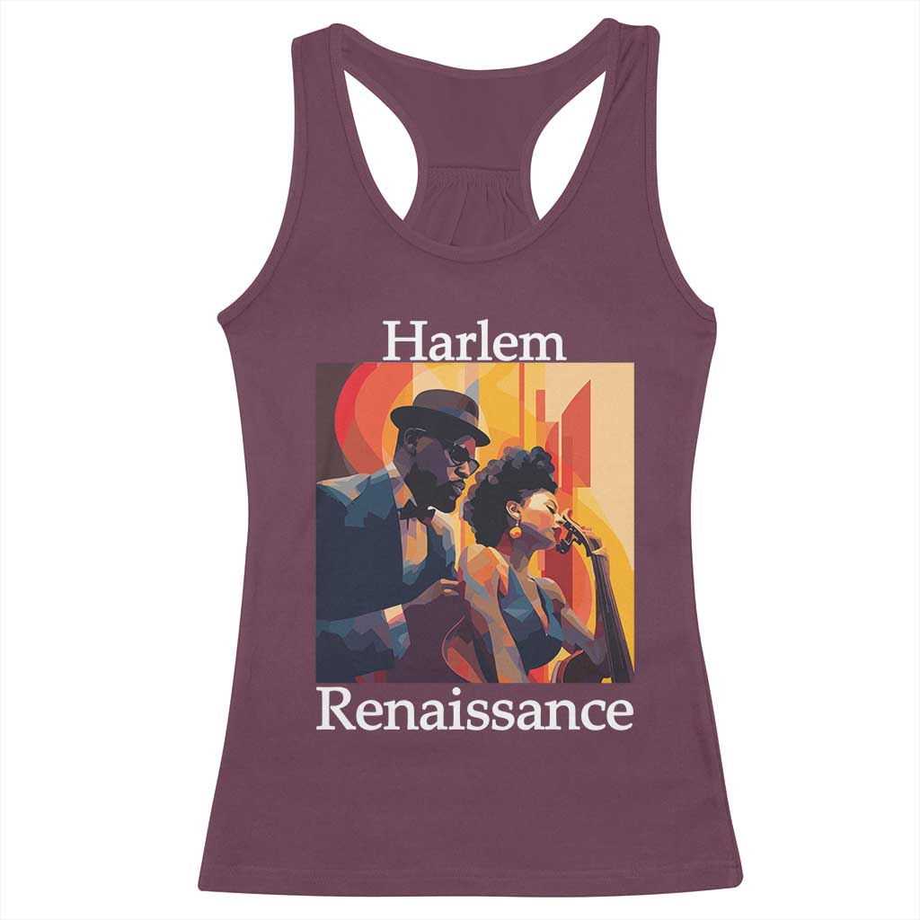 Harlem Renaissance Racerback Tank Top Jazz Music 1920s Black History