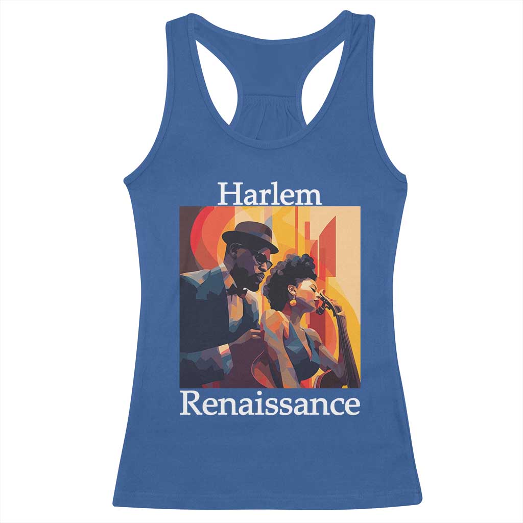Harlem Renaissance Racerback Tank Top Jazz Music 1920s Black History
