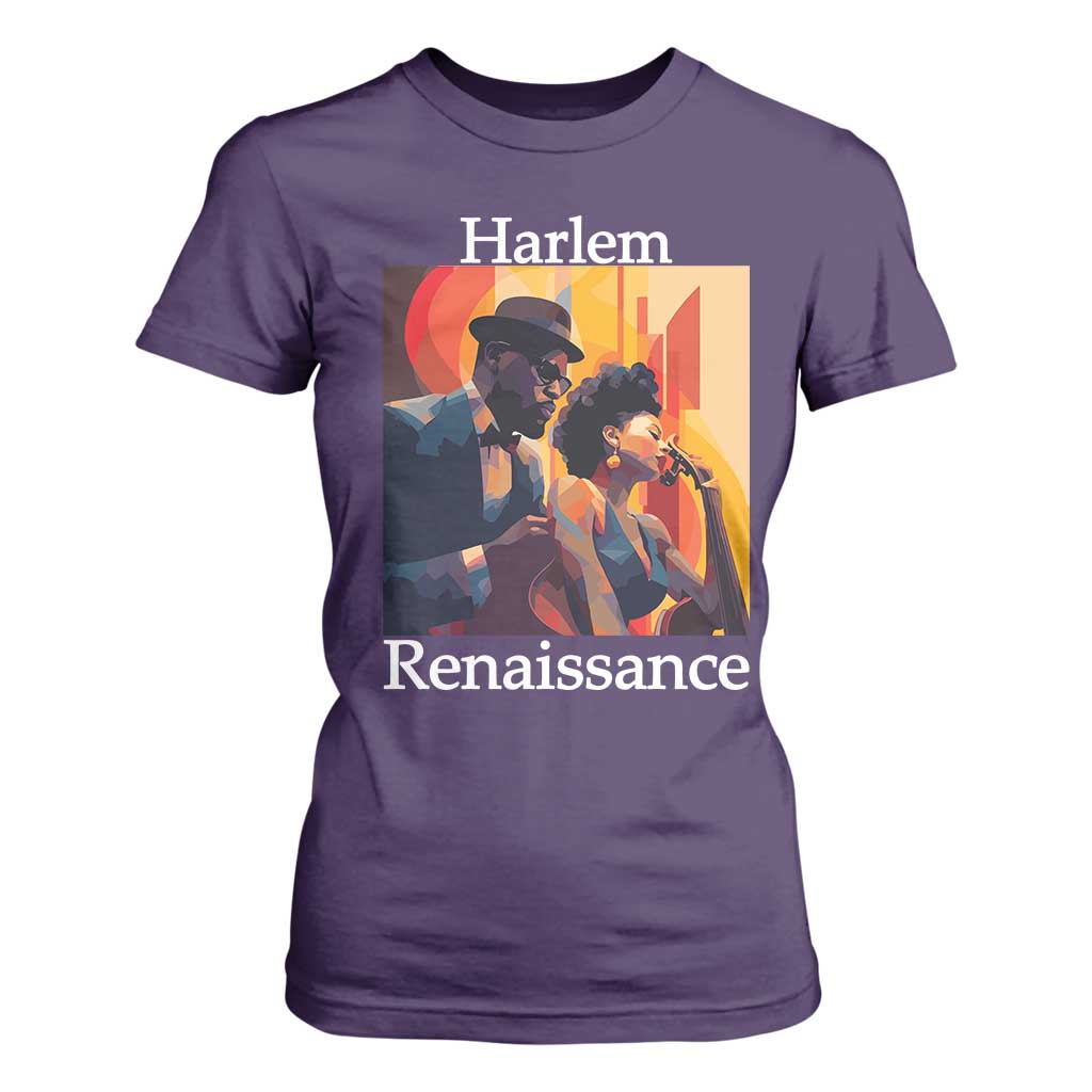 Harlem Renaissance T Shirt For Women Jazz Music 1920s Black History