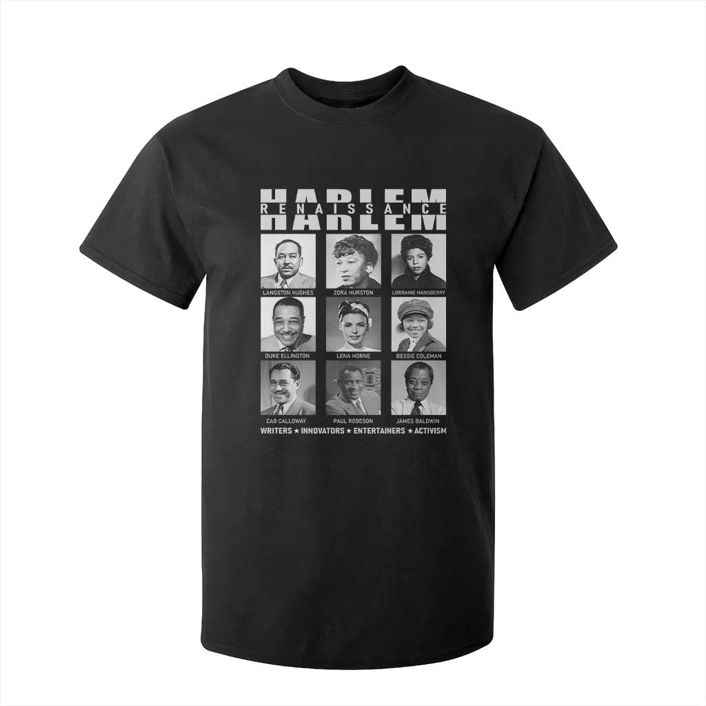 Harlem Renaissance T Shirt For Kid Black Writers Innovators Entertainers Activism Black History Month