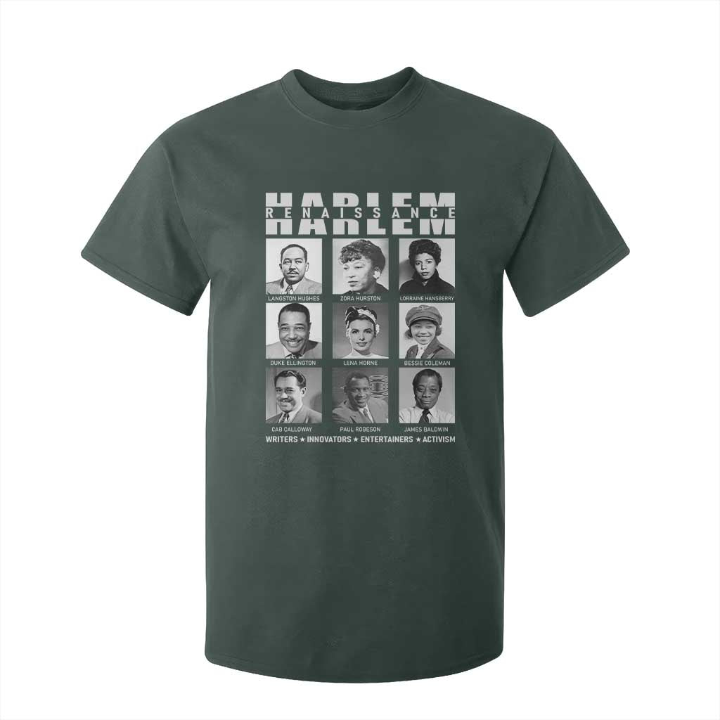 Harlem Renaissance T Shirt For Kid Black Writers Innovators Entertainers Activism Black History Month