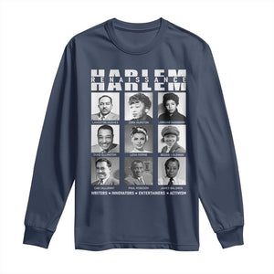Harlem Renaissance Long Sleeve Shirt Black Writers Innovators Entertainers Activism Black History Month