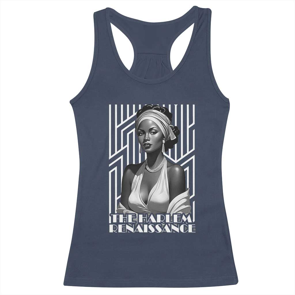 The Harlem Renaissance Racerback Tank Top Black Woman Black History Month 1920s