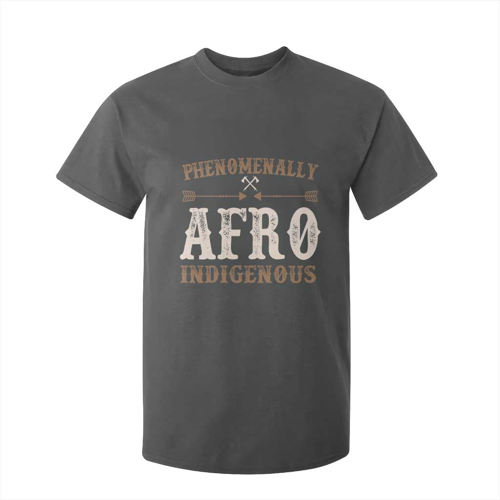 Proud Native American Phenomenally Afro Indigenous T Shirt For Kid - African Pride