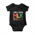 I Have A Dream Martin Luther King Baby Onesie MLK Day 1963 Speech Black History Month