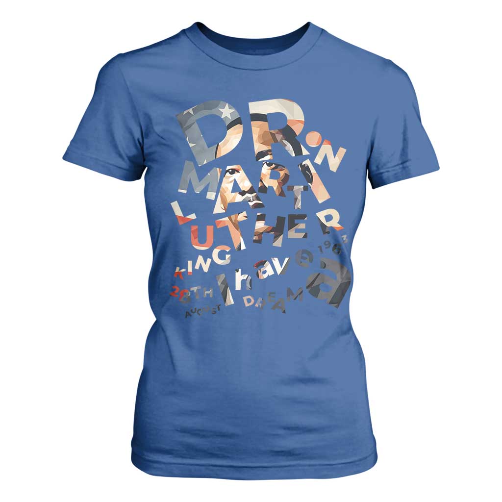 I Have A Dream Martin Luther King Jr T Shirt For Women MLK Day 1963 Black History Leader