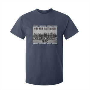 6888th Battalion T Shirt For Kid Black Female Battalion WAC Women's Army Corps Black History