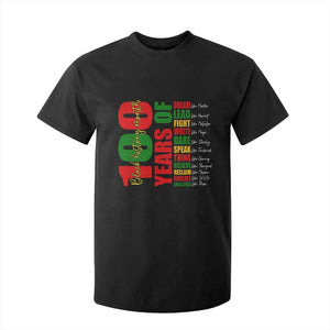 100 Years Of Black History T Shirt For Kid African American Historical Figures African American Teacher