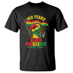 100 Years Of Black Excellence T Shirt Centennial Black History Month