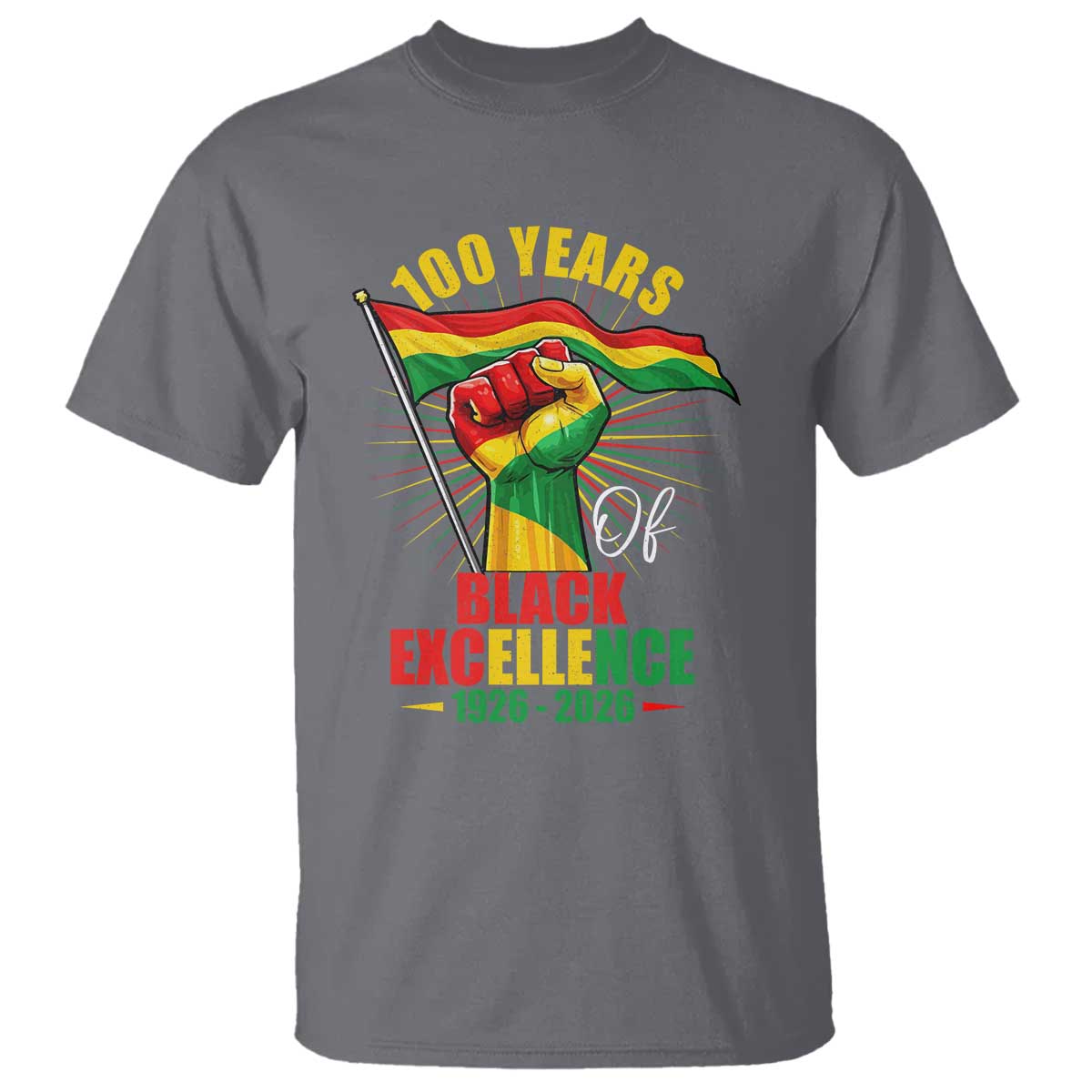 100 Years Of Black Excellence T Shirt Centennial Black History Month